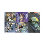 printed garments for Harlequin