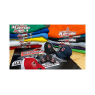 Holiday Chaos Tourmant apparel, Custom jerseys hats, pucks and T-shirts