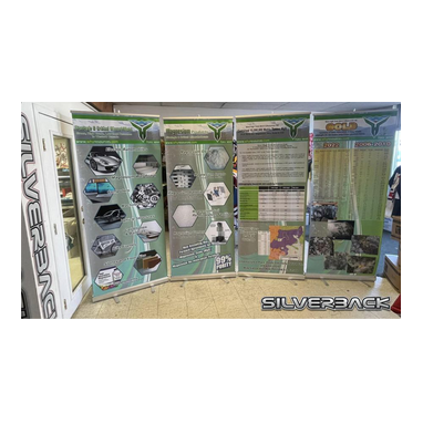 Full custom printed pop up banners