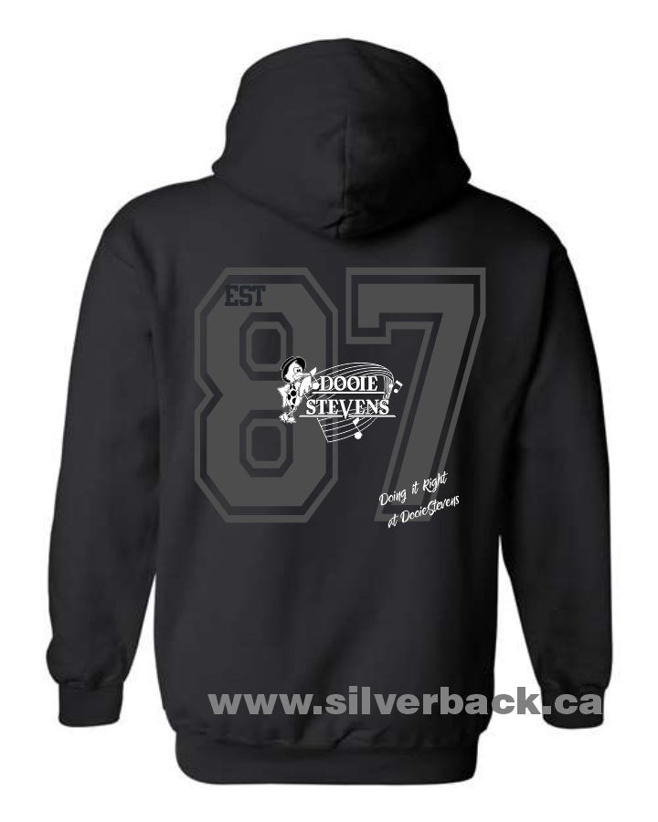 Dooie EST 87 BLACK HOODIE