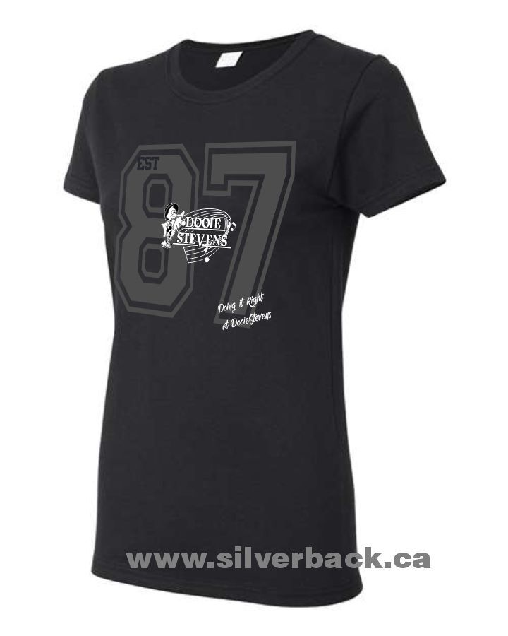 Dooie EST 87 LADIES BLACK Shirt