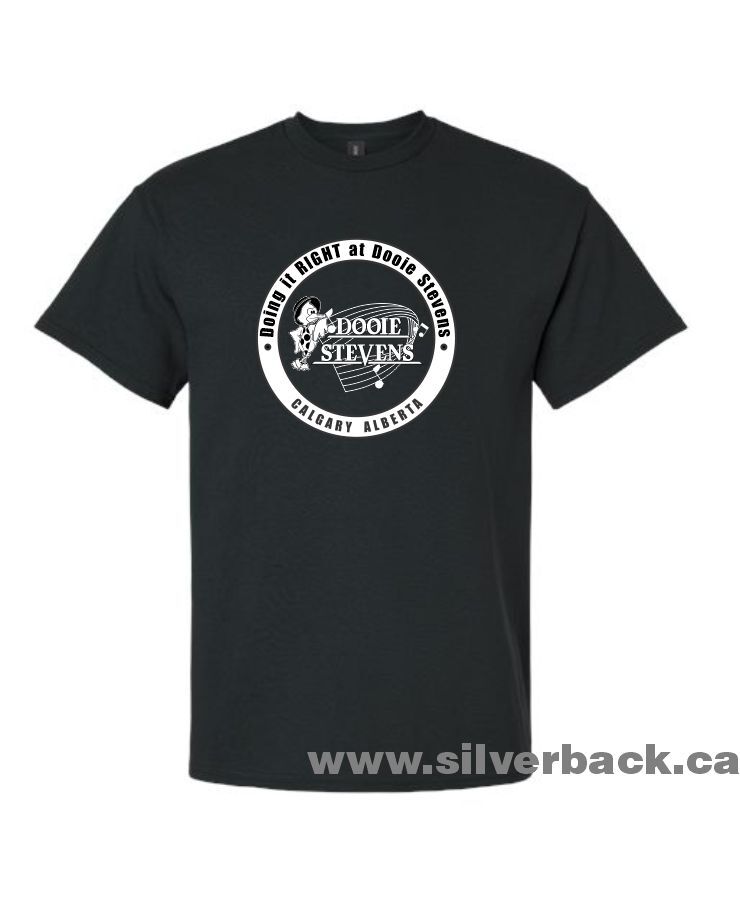 Dooie Doing it right BLACK Shirt